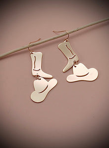 Boot and Hat Earrings