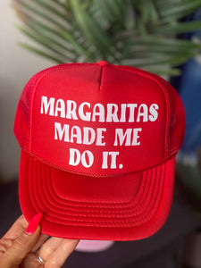Margaritas Made Me Do It - Red