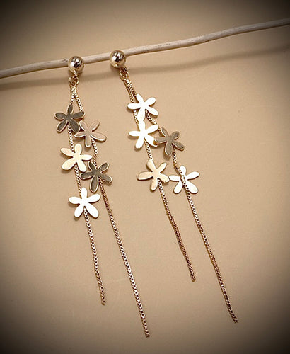 Flower Drop Earrings