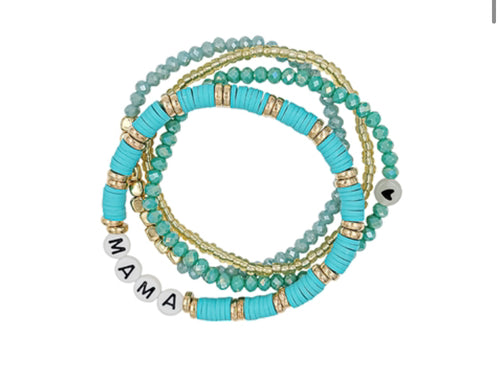 Teal Mama Bracelet